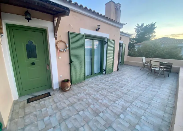 Villa Family D 3 Bedroom House With Bbq&Patio In Huge Estate! Porto Heli